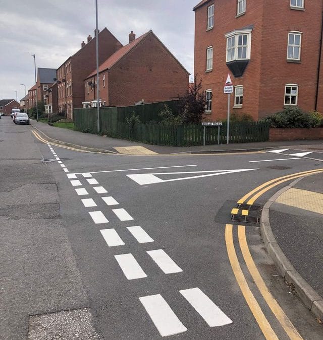Line marking Sheffield