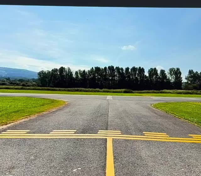 Airfield directional markings completed by Tomras Road Markings